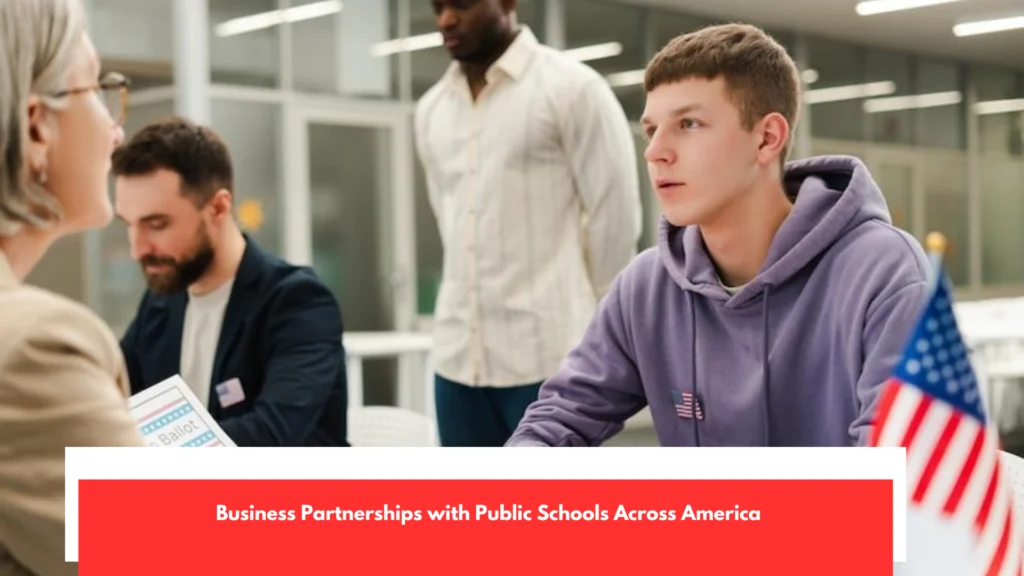 Business Partnerships with Public Schools Across America